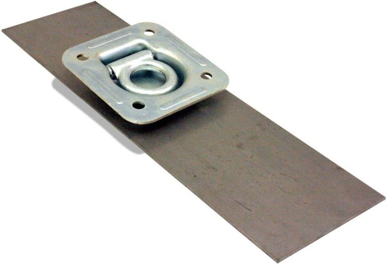 DRing Mounting Plates, 41/2" 14 ga. Steel