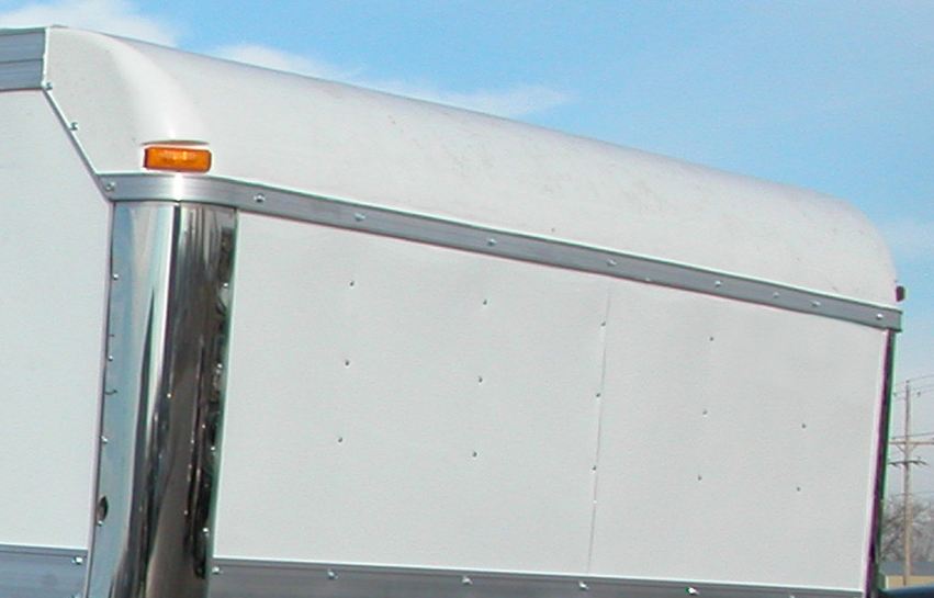 Fiberglass Roof Cap Flat Top Xecutive Torque - Trailer Roof Corner Caps Fiberglass Roof Cap Flat Top Xecutive Torque - Trailer Roof Corner Caps