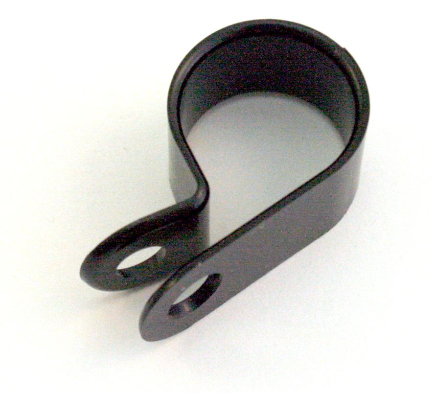Loop Clamp 5/8" Black Plastic