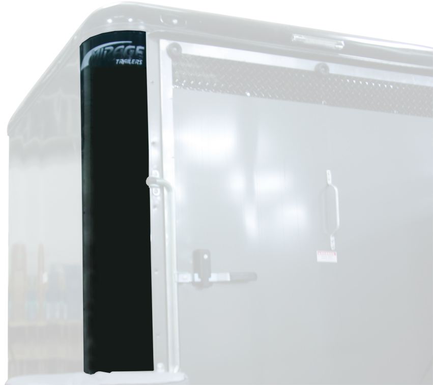 Aluminum Wraps V Nose Center Radius Corner - Aluminum Trailer Corner Caps Aluminum Wraps V Nose Center Radius Corner - Aluminum Trailer Corner Caps