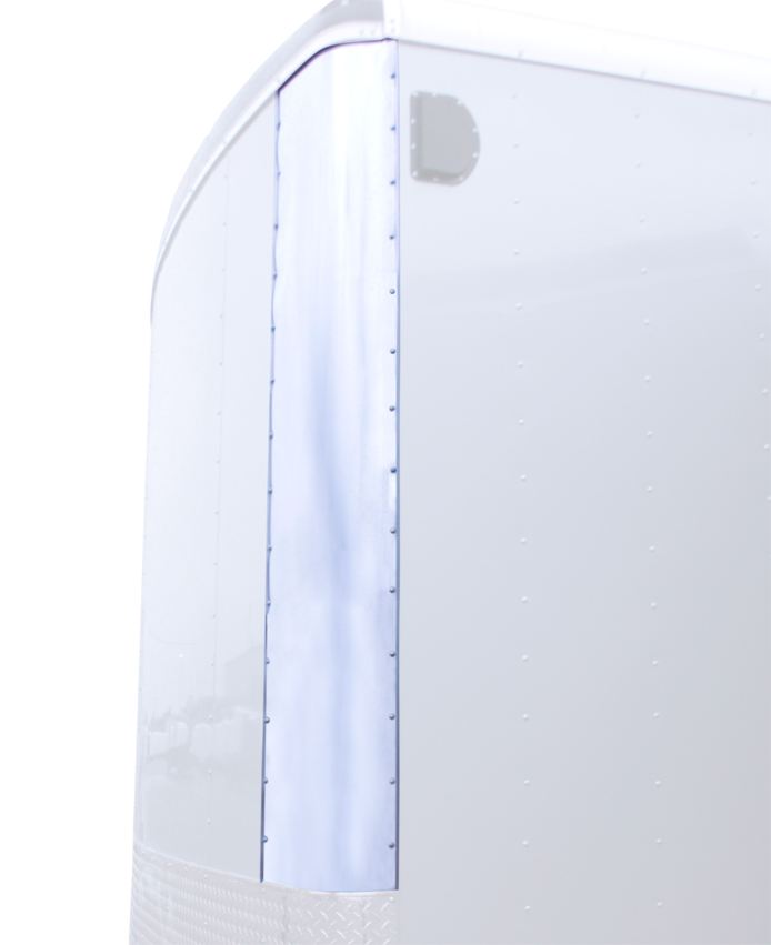 Aluminum Wraps V Nose Center Radius Corner - Enclosed Trailer Corner Trim Aluminum Wraps V Nose Center Radius Corner - Enclosed Trailer Corner Trim