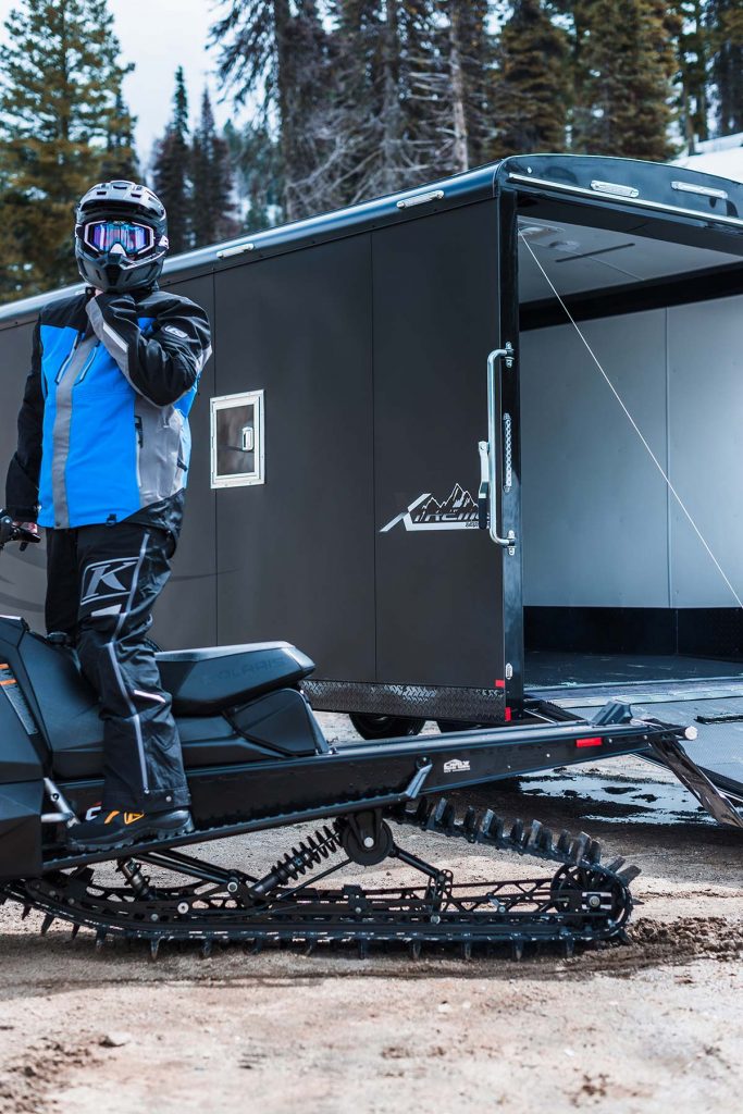 Mirage Trailers | Trailer Models | Picture | xtreme-black-sport-snowmobile