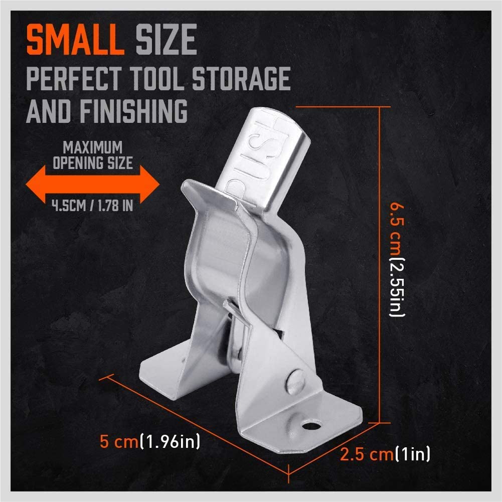 Spring Grip Broom and Shovel Holder Mirage Trailers